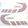 Yamaha TY 50 & 80 Europe red tank decals set