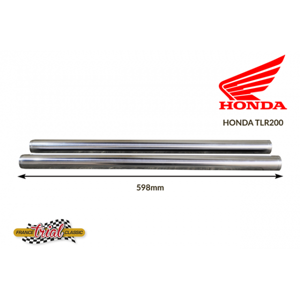 Honda TLR 200 & 250 Front fork tubes