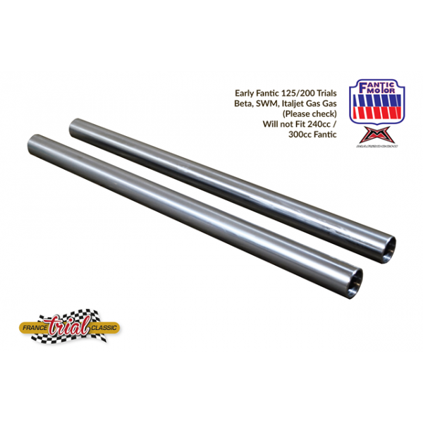 Fantic 125 (TX250) & 250 (TX350) Front fork tubes