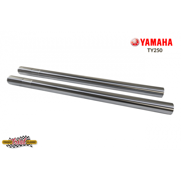 Yamaha TY 250 (bi-amortisseurs) paire de tubes de fourche