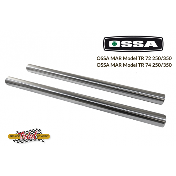 OSSA 250 & 350 MAR (TR 72 & TR 74) paire de tubes de fourche