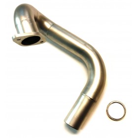 Yamaha TY 125, 175 stainless steel main exhaust manifold Majesty type