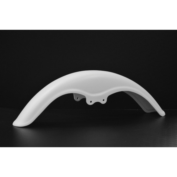 Yamaha TY 125 to 250 white twinshock front mudguard