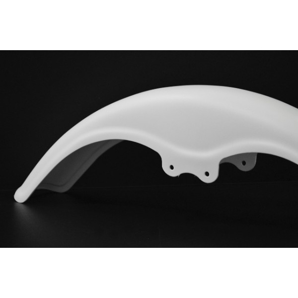 Yamaha TY 125 to 250 white twinshock front mudguard