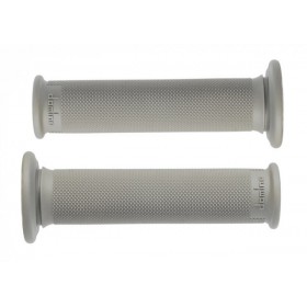 Paire de poignées (revêtement) Accélérateur & embrayage Domino Gris