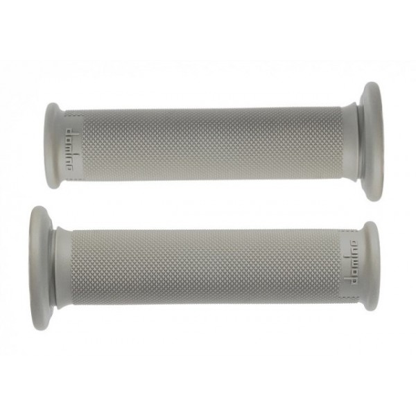 Domino pair of grips (Throttle & gear) grey