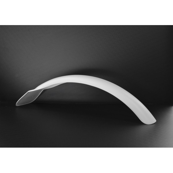 HONDA TLR white front mudguard