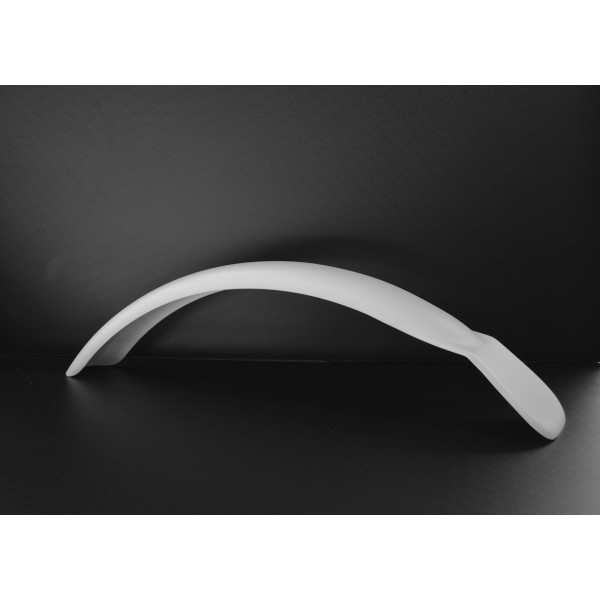 HONDA TLR white front mudguard