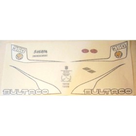 Bultaco Decal set type 199B 6 speed engines