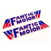 Fantic pair of tank logo stickers