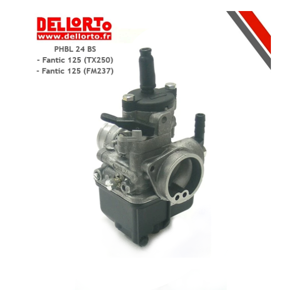 Carburateur DELLORTO PHBL24 BS (Fantic 125 TX250 ou FM237)