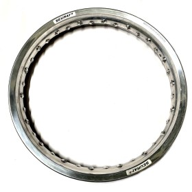 Yamaha TY 125 & 175 Jante arrière 18 pouces (argent 36 trous)