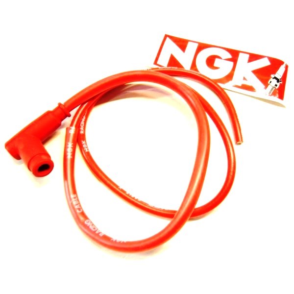 Competition Spark plug resistor cover with wire NGK
