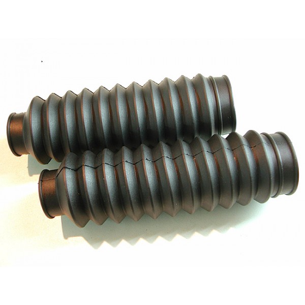 Pair of fork rubber covers, fork diam from 28 to 30mm long 20 cm