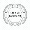 FANTIC 125 to 240 (& others), SWM, Aprilia TX brake shoes (Standard)