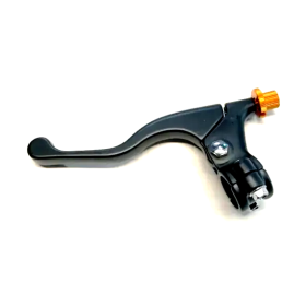 Complete Bihr black clutch holder and lever (Short lever)