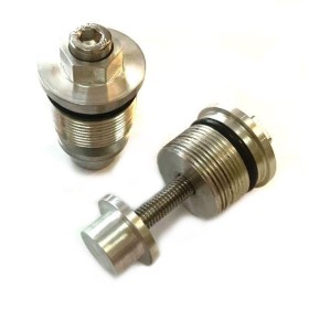 FANTIC 35mm forks. Preload adjuster front fork caps