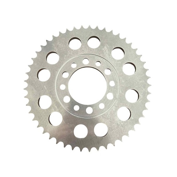 Yamaha TY 125, 175 & 250 bi-amortisseurs, Couronne Alu 49 dents (428)