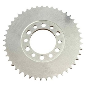 Yamaha TY 125, 175 & 250 dual shock absorbers, FFM aluminum 45-tooth crown (428)