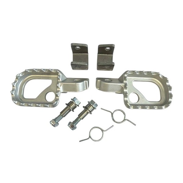 Paire de repose pieds universels aluminium