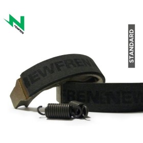 Triumph Tiger Cub front and rear brake shoes (Standard)