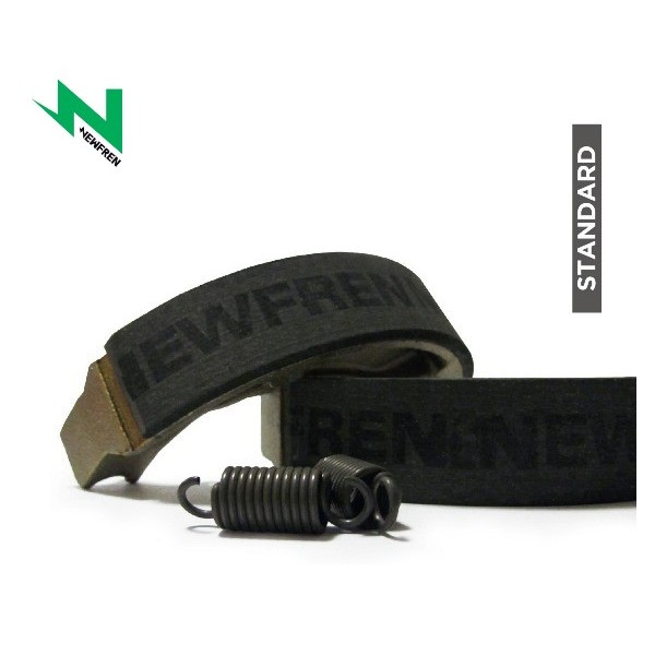 Triumph Tiger Cub front and rear brake shoes (Standard)