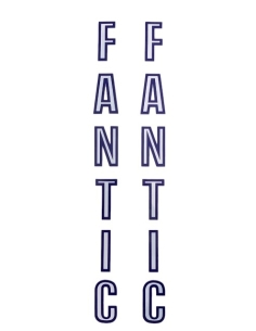 Fantic Pair of Fork Logos
