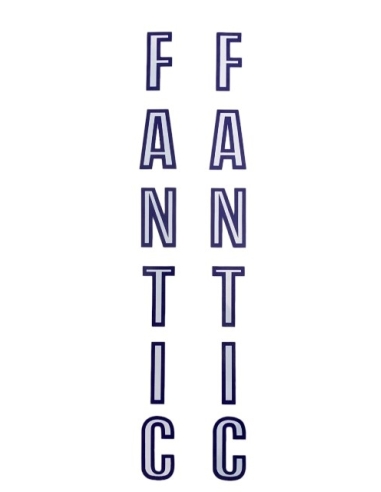 Fantic Pair of Fork Logos