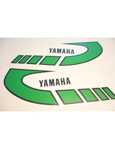 Yamaha Type 1K6 ( 1977 to 1979)  green tank decals set