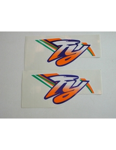Yamaha original pair of monoshock stickers (15X7.5cm)