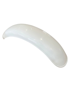 Universal rear white  mudguard