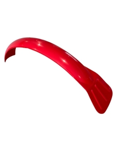 Universal red front mudguard