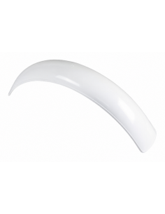 Rear white 18" mudguard big length