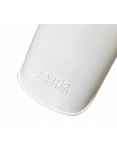 FANTIC  front white mudguard with logo as original