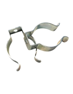 Pair of fixing clips for aluminum headlight plate (30mm fork)