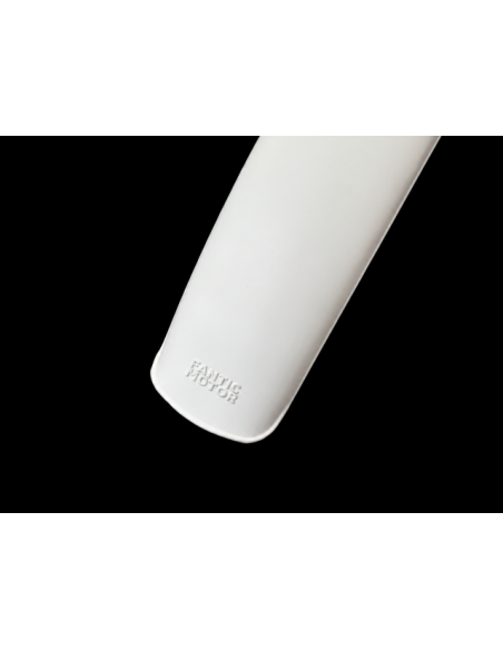 FANTIC  front white mudguard with logo as original