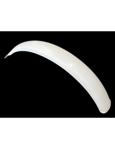FANTIC garde-boue avant blanc avec logo incrusté