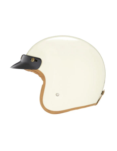 Jet Helmet NOX Cream – Retro Style