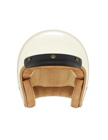 Jet Helmet NOX Cream – Retro Style