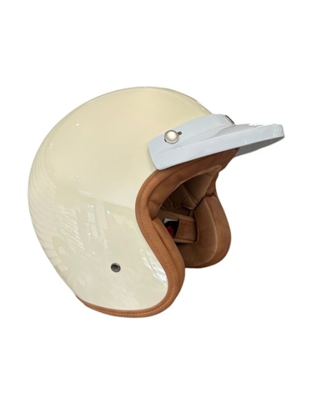 Visière casquette Old School - Blanc Brillant