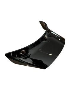 Visière casque Seventy II - Noir Brillant