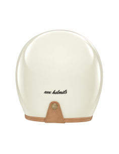 Casque jet NOX crème – Style rétro 2