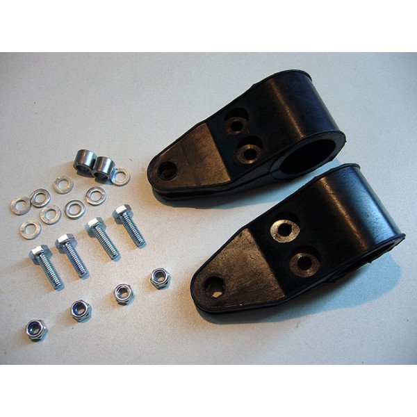 Universal front light holders (pair)